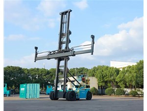 科尼E-ACE電動空箱堆高機在上海隆重發布！